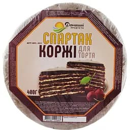 Коржи Домашние продукты Спартак без коробки 400 г