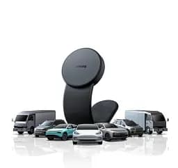 Автомобільний тримач холдер Baseus C02 Magnetic Phone Holder SUCC000201 Black - мініатюра 3