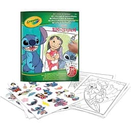 Розмальовка Crayola Lilo & Stitch 32 сторінки та 4 сторінки наліпок