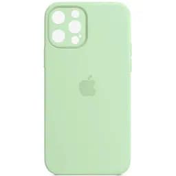 Чохол Silicone Case Full Camera Protective AA для Apple iPhone 14 Pro 6.1" Зелений / Pistachio