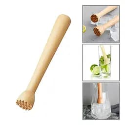 Мадлер товкушка пестик для коктейлів мохіто дерев'яний, Woodly 87731