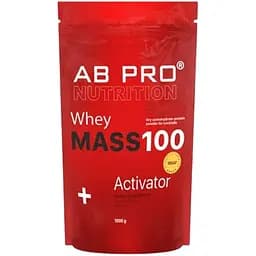 Гейнер AB Pro Mass 100 Whey Activator Полуниця 1 кг