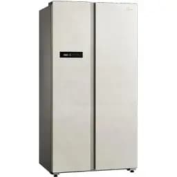 Холодильник Midea MDRS791MIE33 бежевий - мініатюра 2