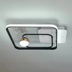 Led люстра з ефектом зоряного неба MX2989-2B WH+BK - мініатюра 4