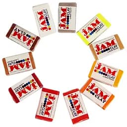 Пластика Jam Clay Зефір (Білий) 20г ROSA Talent