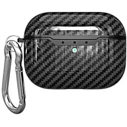 Силиконовый чехол Primo Carbon Fiber для AirPods 3 (MME73) Black