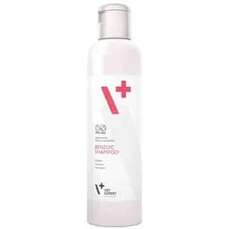 Антибактеріальний протигрибковий шампунь Vet Expert Benzoic Shampoo для котів і собак із жирною шкірою 250 мл