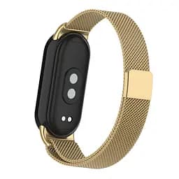 Ремінець ArmorStandart Milanese Magnetic для Xiaomi Smart Band 10/9/8 Gold (ARM86891) - мініатюра 2