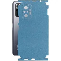 Захисна плівка StatusSKIN для Xiaomi Redmi Note 10 pro 2021 Корпус Вініл Блакитна глянець