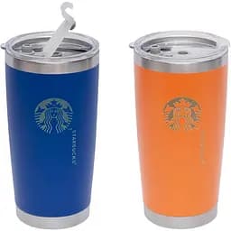 Термостакан Starbucks 500 мл 17х8.5х7 см (прозрачная крышка) Х2-48