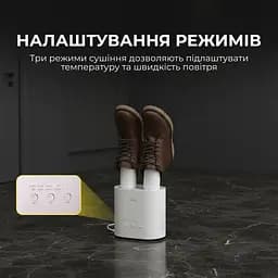 Електросушарка з озонуванням для взуття Deerma DEM-HX10W - мініатюра 6