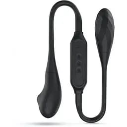 Вібратор на гнучкому зчепленні зі стимуляцією пальчиком Dorcel Dual Explorer