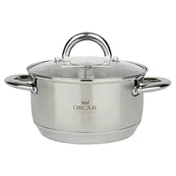 Кастрюля Oscar Cheff, с крышкой, нержавеющая сталь, 18 см, 2,6 л (OSR-2000-18/n)