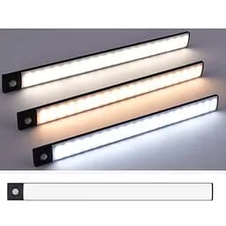 Сенсорний світильник LED з датчиком руху MZ-L1803 (35*11,5*200mm) Black - мініатюра 2