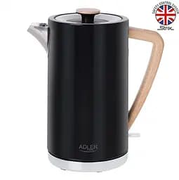 Чайник Adler AD 1347 Black Metal 1,7л STRIX