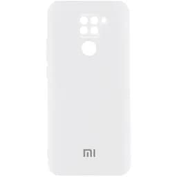 Чохол Lakshmi Silicone Cover Full Camera (AAA) with Logo для Xiaomi Redmi Note 9 / Redmi 10X Білий / White