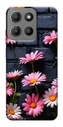 Чехол Demsky Розовый контраст для Motorola Moto G15 4G