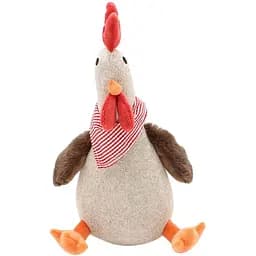 Игрушка для собак Croci петух Мигель/Лола с пищалкой плюшевая 34 см