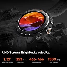 Mibro Смарт-часи GS Explorer 48мм, 1.32", 466x466, AMOLED, BT 5.3, Dual-band GPS, 10 ATM, пісочно-білий - мініатюра 7
