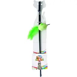 Игрушка для кошек Croci Дразнилка с мышью 40 см 1 шт. в ассортименте