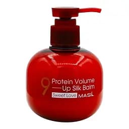 Бальзам несмываемый для волос с протеинами 9 Protein Volume Up Silk Balm Sweet Love Masil 180 мл