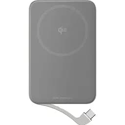 Зовнішній акумулятор EcoFlow RAPID Magnetic 5000mAh 30W Silver [EF-RAPID5000-B-EU] [116823] - мініатюра 3