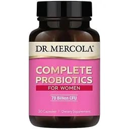 Комплекс пробиотиков Dr. Mercola Complete Probiotics for Women, 30 капсул для женщин