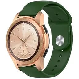 Ремінець DK 20mm Silicone Sport Band для смарт-годинника Huawei, Samsung, Xiaomi (011908) (virid) - мініатюра 3