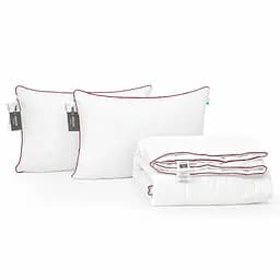 Набір MirSon шовковий №9527 Deluxe Hand Made Silk Kapok демі ковдра 140х205 см + подушка білий (2200010805444)