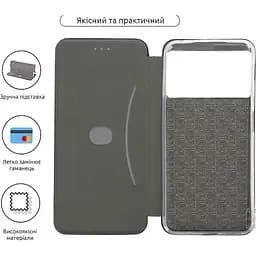 Чохол-книжка BeCover Exclusive для Poco M5 4G Black (709017) - мініатюра 5
