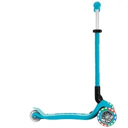 Самокат Globber Go Up Active Lights 360 колеса світяться до 20/50кг від 1 року блакитний (749-300) - мініатюра 10