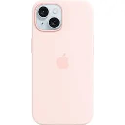 Чохол Epik SilIcone Case with MagSafe and Animation [Colorless] для iPhone 15 Light Pink