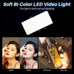 Відеосвітло Ulanzi VL200 Bi-color Led Light 8W Black (2481 VL200) (2481) - мініатюра 8