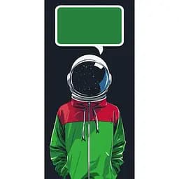 Открытка по номерам "Космонавт" 16116-AC 40х80 см