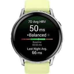 Смарт-годинник Garmin Venu 4 45mm Silver with Citron Silicone Band (010-03014-02) [146409] - мініатюра 2