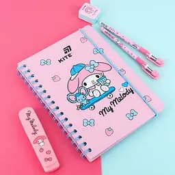 Блокнот Kite My Melody А5 80 аркушів HK-3 клітка на спіралі (HK26-190-3) - мініатюра 3