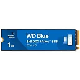 Накопитель SSD Western Digital Blue 1Tb SN5000 M.2 2280 PCI-E 4.0x4 (WDS100T4B0E)