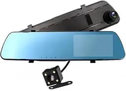 Зеркало с видеорегистратором L1063 4.3" (2 камеры) Full HD