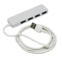USB hub Acasis AB2-L412 на 4 порти USB 2.0 (БІлий)
 duplication