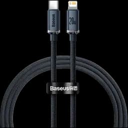 Кабель Baseus Crystal Shine Series Fast Charging Data Cable Type-C to iP 20W 1.2m CAJY000201 Black