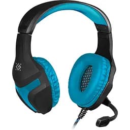 Ігрова гарнітура Defender Scrapper 500 Jack 2x3.5 мм синьо-чорна