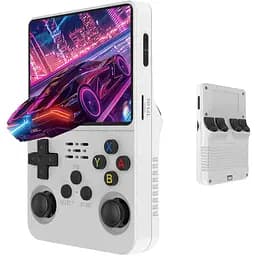 Ігрова консоль Data Frog R36S портативна ретро 64 GB біла