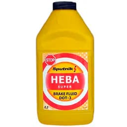 Тормозная жидкость Sputnik DOT-3, 0.5 л