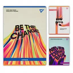 Набір зошитів для записів А4 Yes Life principles 96 аркушів в клітку 3 шт. (682010)