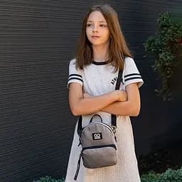 Міні рюкзак-сумка GoPack Education GO24-181XXS-1 бежевий - мініатюра 11