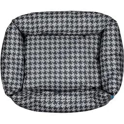 Лежак Barksi Home Гусина лапка прямокутний M 40x60 см сірий - мініатюра 3