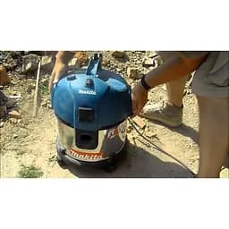 Makita Пилосос професійний VC2512L, 1000Вт, 210мБар, контейнер 25л, розетка 2600Вт, 7кг - мініатюра 2