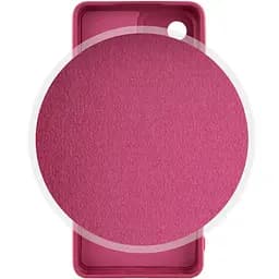 Чохол Silicone Cover Lakshmi Full Camera (A) для Tecno Pop 6 Pro Бордовий / Marsala - мініатюра 2