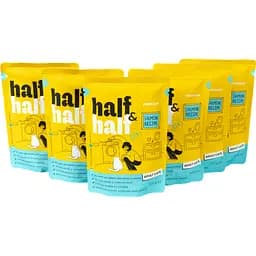 Набір вологих кормів для дорослих котів Half & Half шматочки з лососем у желе 600 г (6 шт. х 100 г) - мініатюра 5