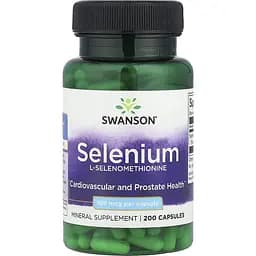 Селен Swanson Selenium 100 mcg 200 капсул